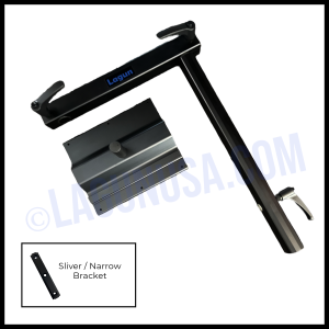 Black Standard Leg System w Sliver Narrow Bracket