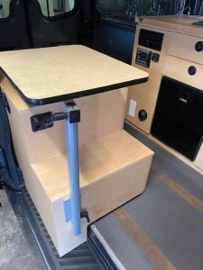 LONGER LEG in a Sprinter MBZ van conversion